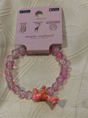 SIMPLY SOUTHERN TRACKER GIRAFFE JEWELRY BRACELET